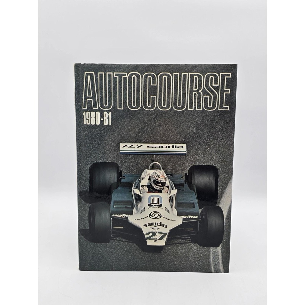 Autocourse French Annual 1980-81 HCDJ Grand Prix Auto Racing Hazleton VG